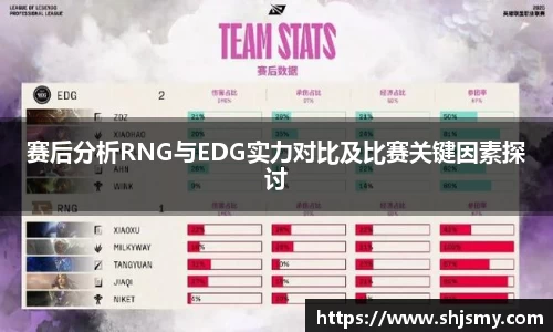 赛后分析RNG与EDG实力对比及比赛关键因素探讨