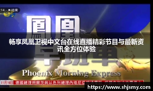 畅享凤凰卫视中文台在线直播精彩节目与最新资讯全方位体验